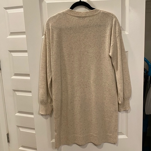 Madewell Oatmeal Sweater Dress - Picture 4 of 8